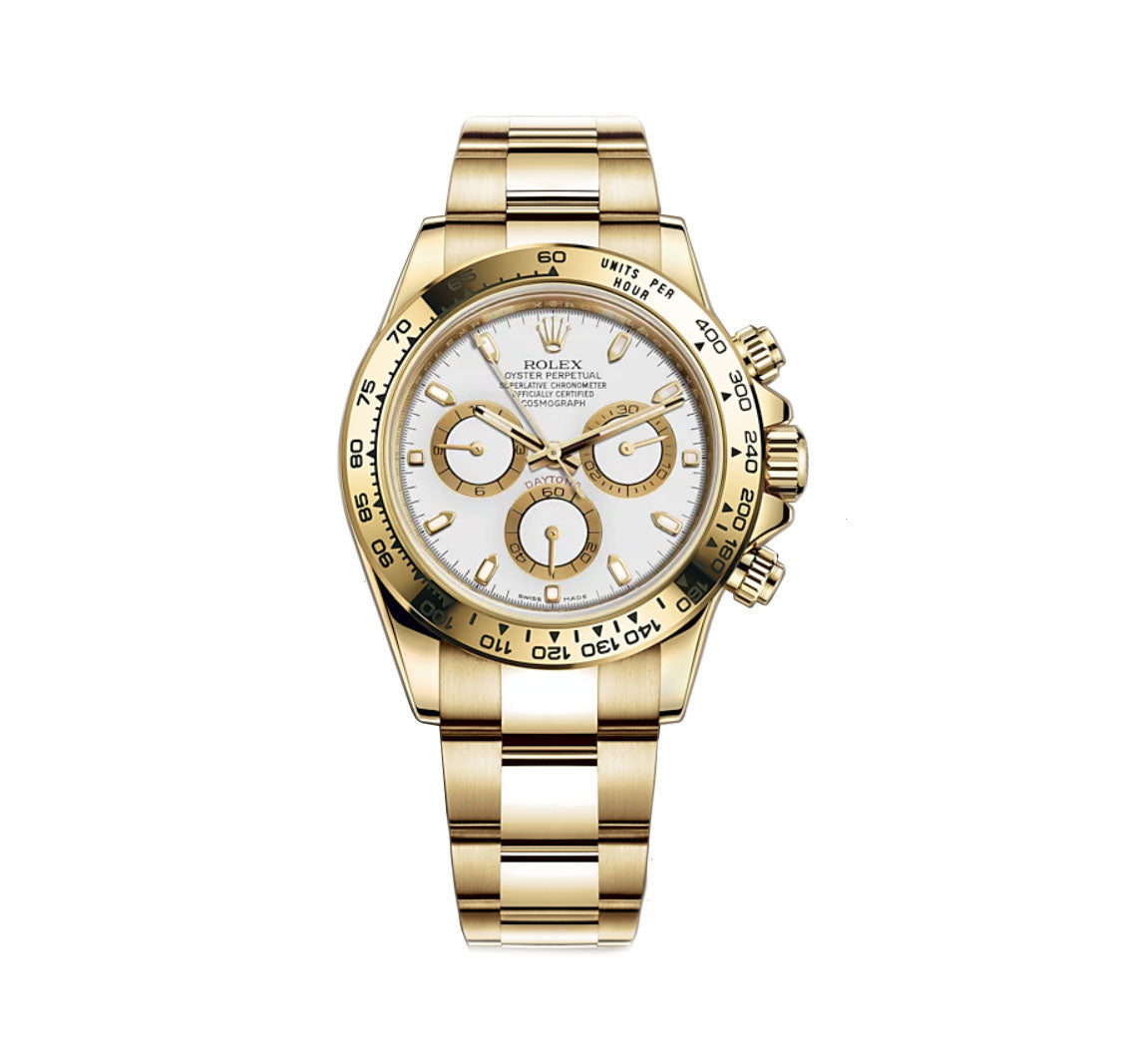 Rolex Daytona 18k Yellow Gold 116508 Series - Orolen