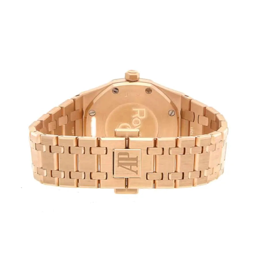Audemars Piguet Royal Oak Quartz Ladies Rose Gold 33mm Watch - Orolen