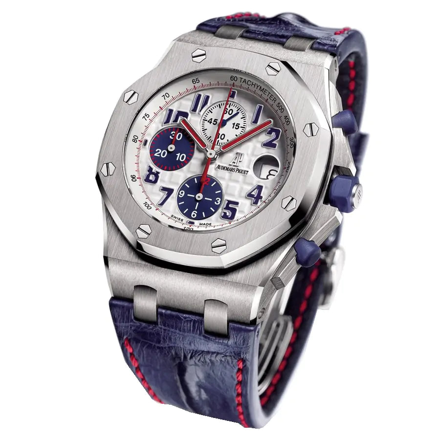 AUDEM@RS P!GUET Royal Oak Offshore Panda Chronograph 44MM Stainless Steel