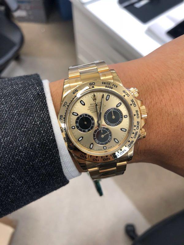 Rolex Daytona 18k Yellow Gold 116508 Series - Orolen