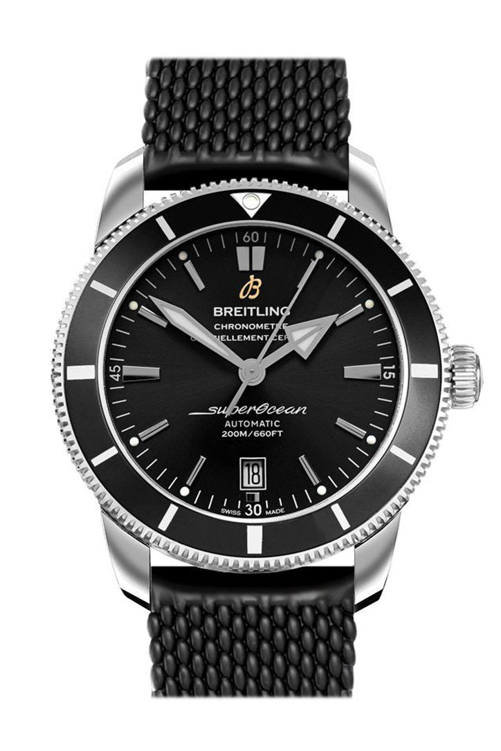BRE!TLING Superocean Heritage II Automatic Chronometer Black Dial Men's Watch AB2010121 B1S1