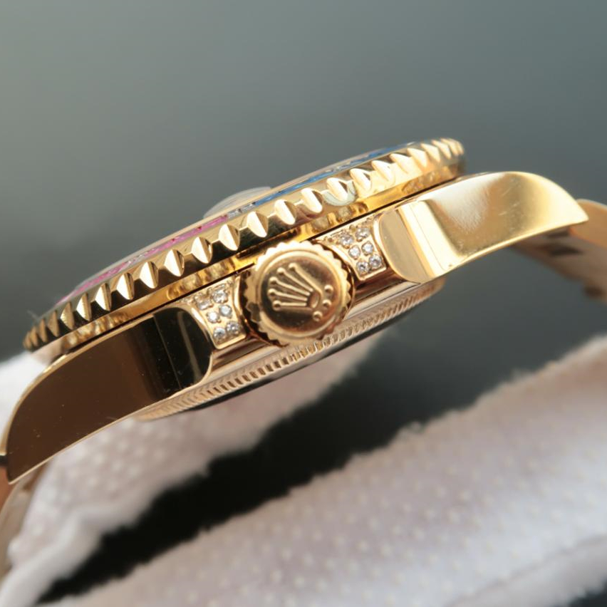 GMT Master 2 Golden Rainbow Diamond 40mm - Orolen