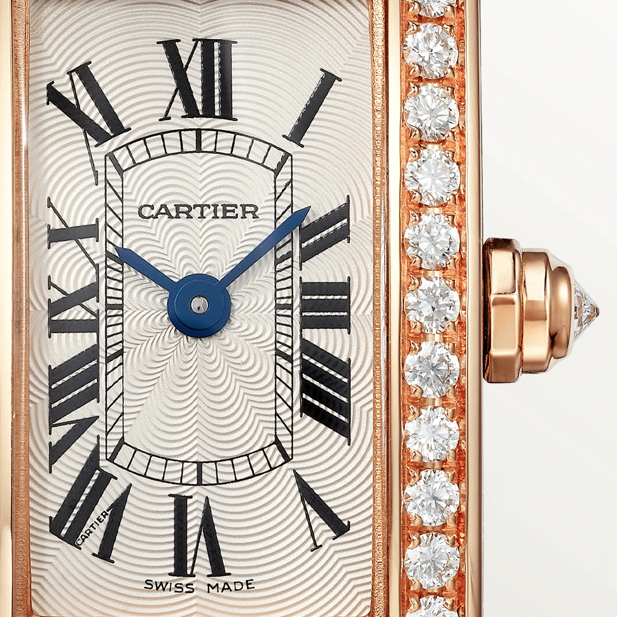 C@RTIER Tank Rose Gold Lady��s & Diamonds Lady��s Watch, WB710014