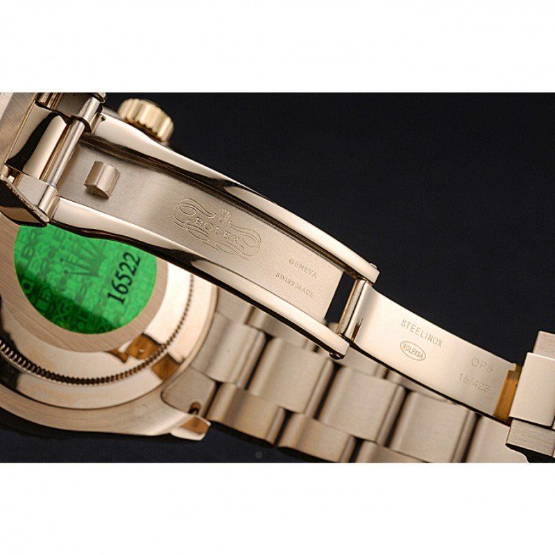 Rolex Yacht-Master II White Dial Blue Bezel Gold Bracelet 622271 - Orolen