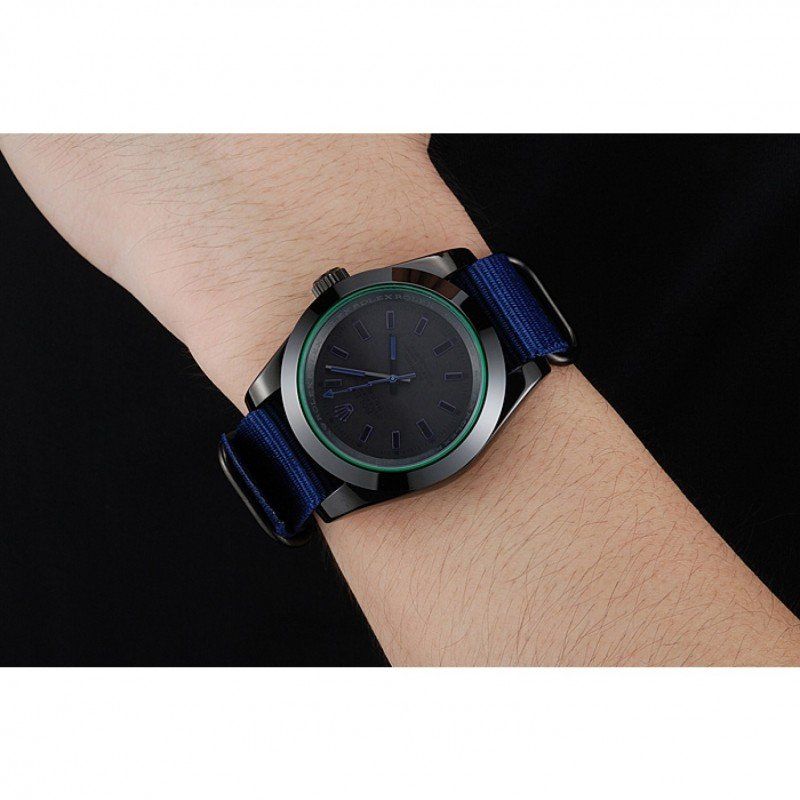 Rolex Milgauss Bamford Blue Nylon Strap 622005 - Orolen