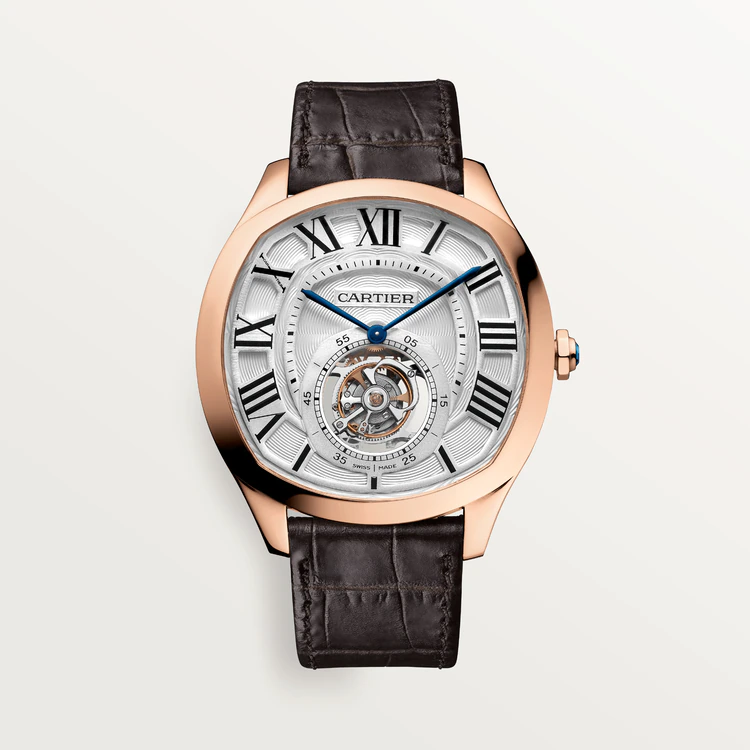 C@RTIER Drive 18K Rose Gold Men��s Watch, W4100013