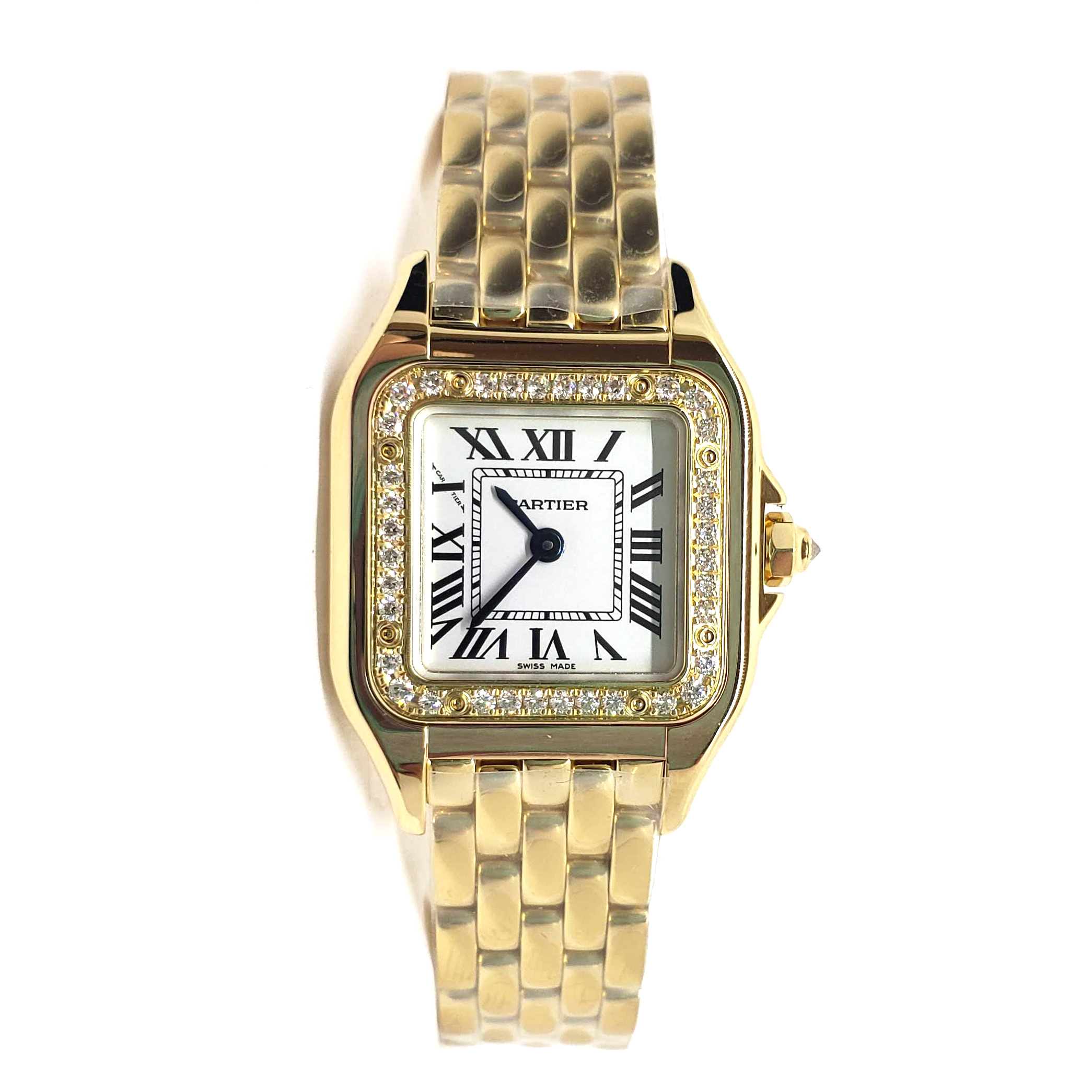 C@RTIER Panth��re 18K Yellow Gold & Diamonds Ladies Watch, WJPN0015