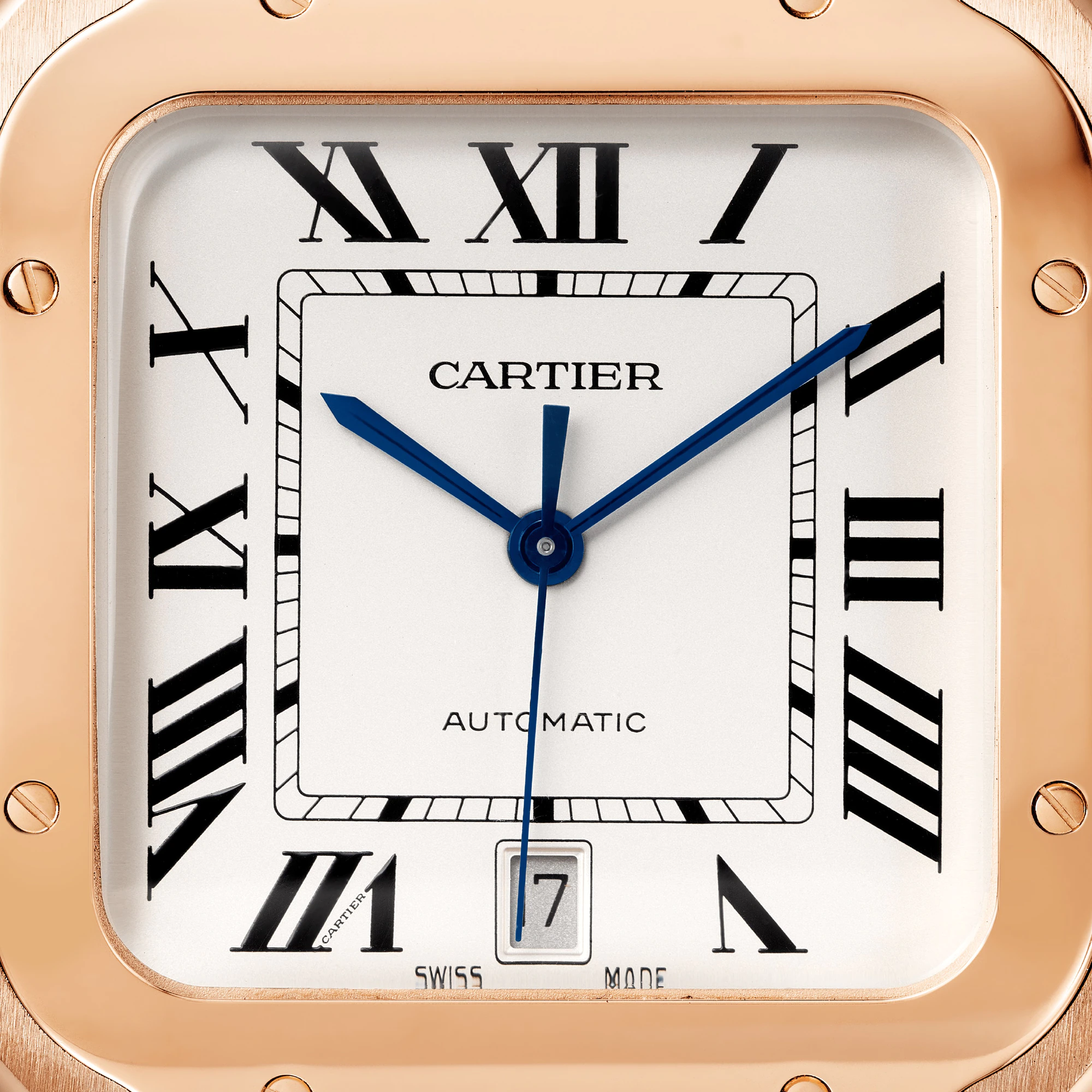 Cartier Santos Rose Gold Men��s Watch, WGSA0018 - Orolen