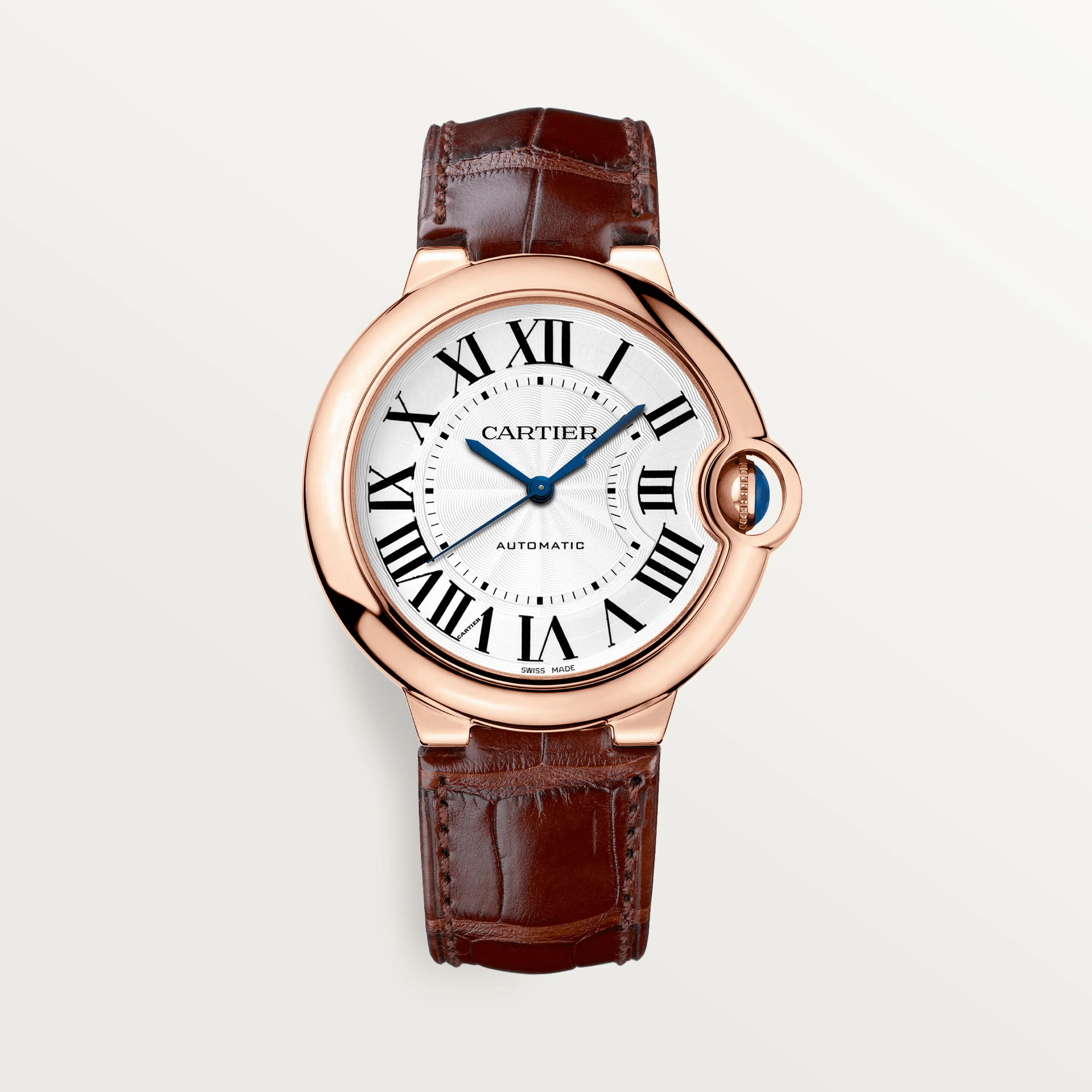 C@RTIER Ballon Bleu 36 mm 18K Rose Gold Men��s Watch, W6900456
