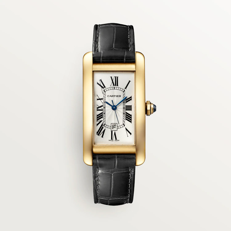 C@RTIER Tank Yellow Gold Men��s Watch, WGTA0041