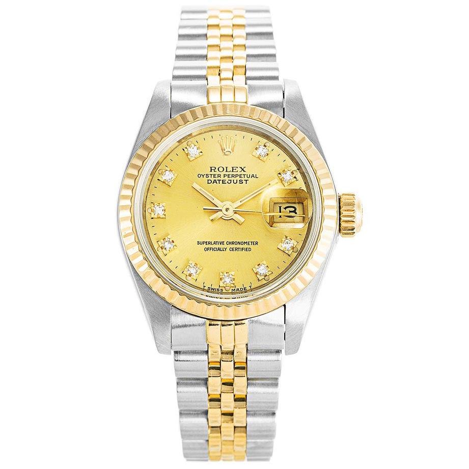 rol€x Datejust Gold and Diamonds Ladies 69173