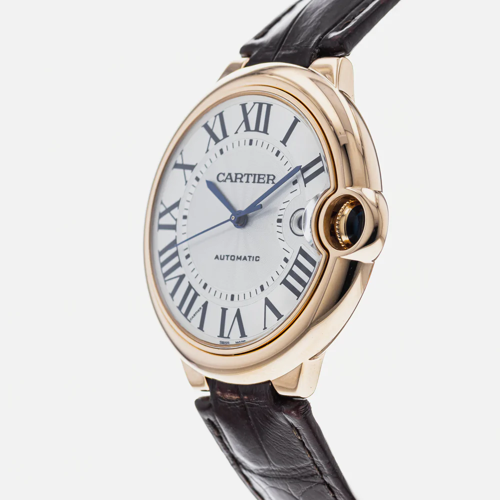 C@RTIER Ballon Bleu 42mm Rose Gold Men��s Watch, WGBB0030