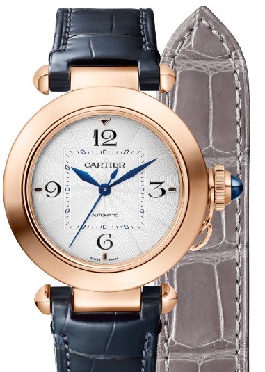 C@RTIER Pasha 35 mm Rose Gold Unisex Watch, WGPA0014