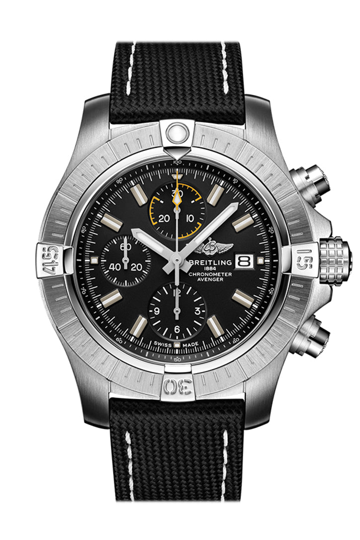BRE!TLING Chronogragh 43mm BLACK FABRIC A13317101 B1X1