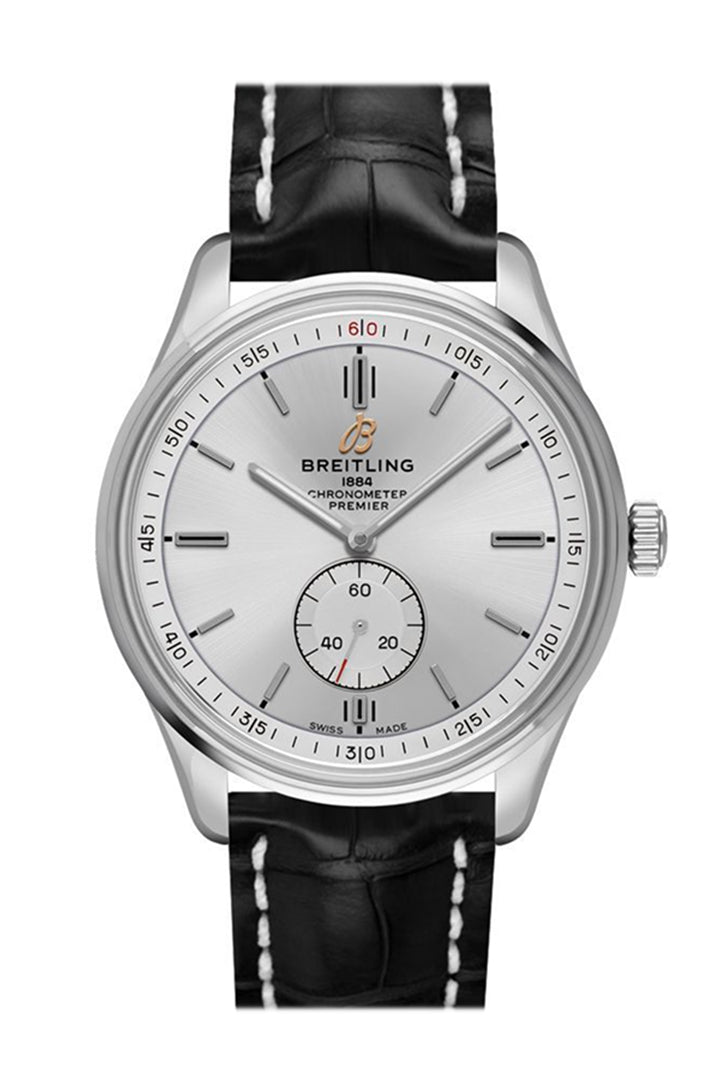 BRE!TLING Premier Automatic 40mm BLACK CROC A37340351 G1P1