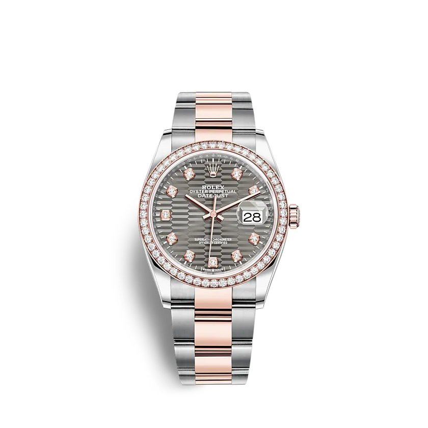rol€x Datejust 126281RBR 36mm Slate