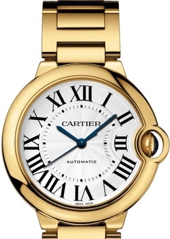C@RTIER Ballon Bleu 42 mm 18K Rose Gold Men��s Watch, WGBB0044