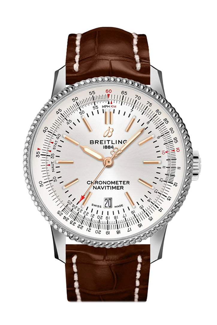 BRE!TLING Navitimer 1 40mm Brown Croc A17326211 G1P1