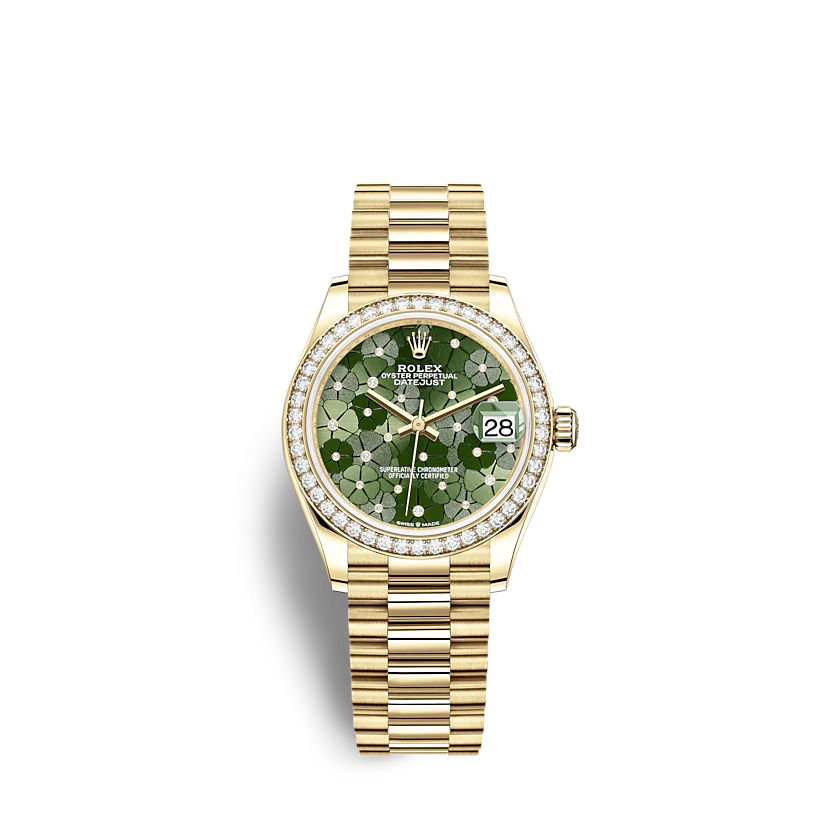 rol€x Datejust 278288RBR 31mm Olive green