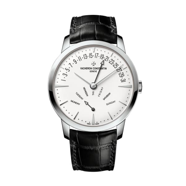 VACHER@N C@NSTANTIN Patrimony Retrograde Day-Date Ref. # 4000U/000G-B112