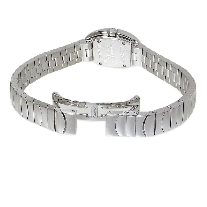 Cartier Baignoire 18K White Gold & Diamond Lady��s Watch, WB520025 - Orolen