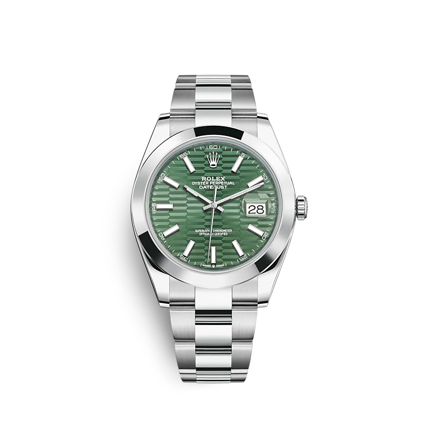 rol€x Datejust 126300 41mm fluted motif (Oyster)