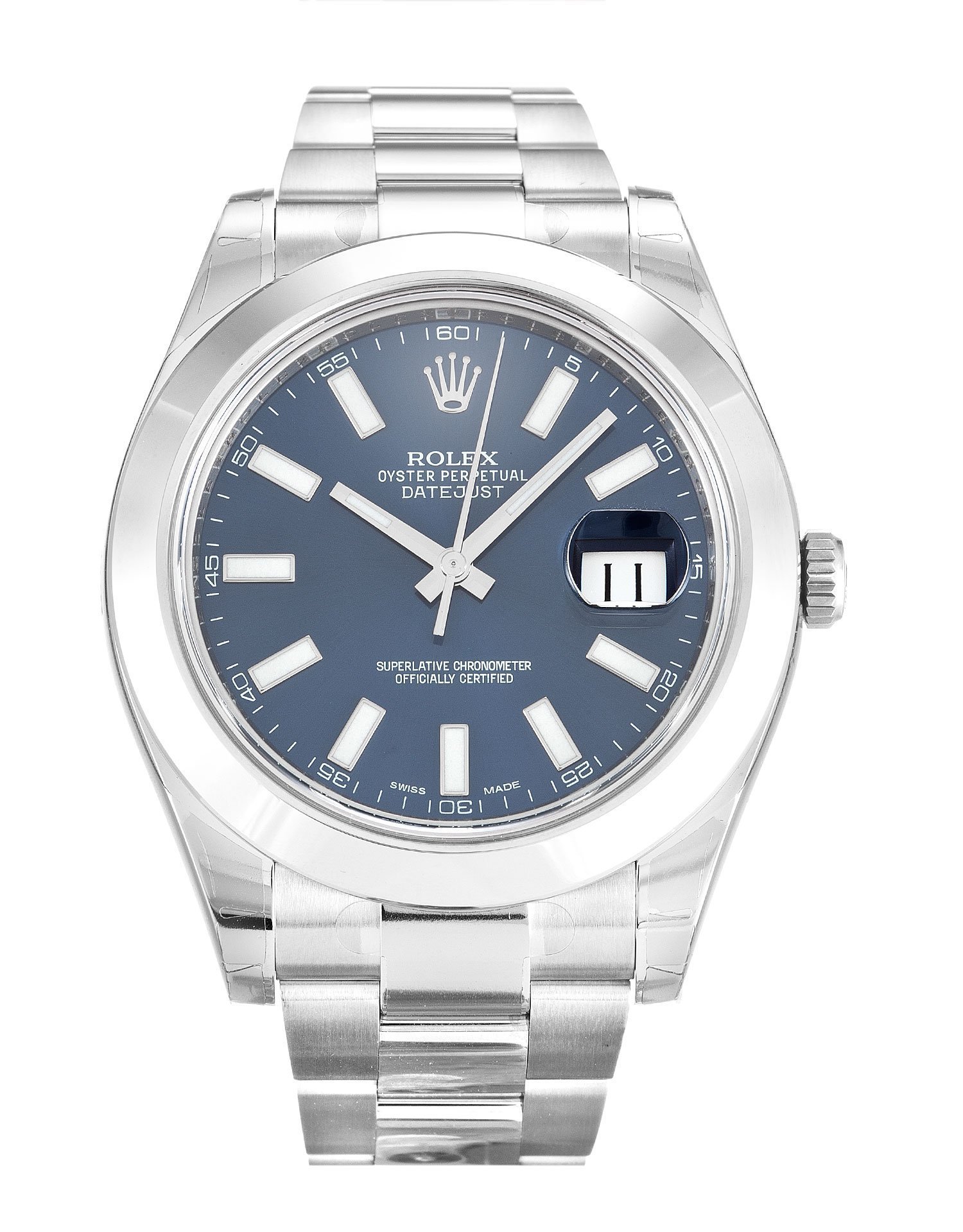 rol€x Datejust II Blue Dial 116300
