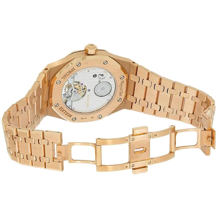 Audemars Piguet Royal Oak Selfwinding Rose Gold Tourbillon 41MM Watch - Orolen