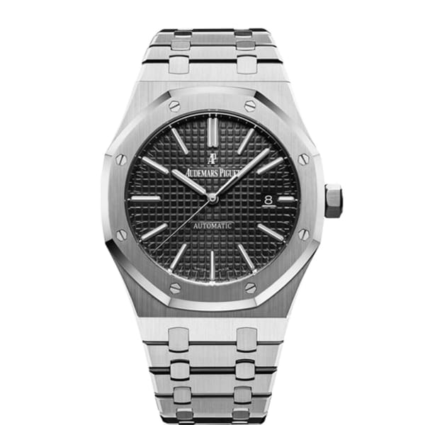 AUDEM@RS P!GUET Royal Oak Selfwinding with Black Dial 41mm Stainless Steel Watch
