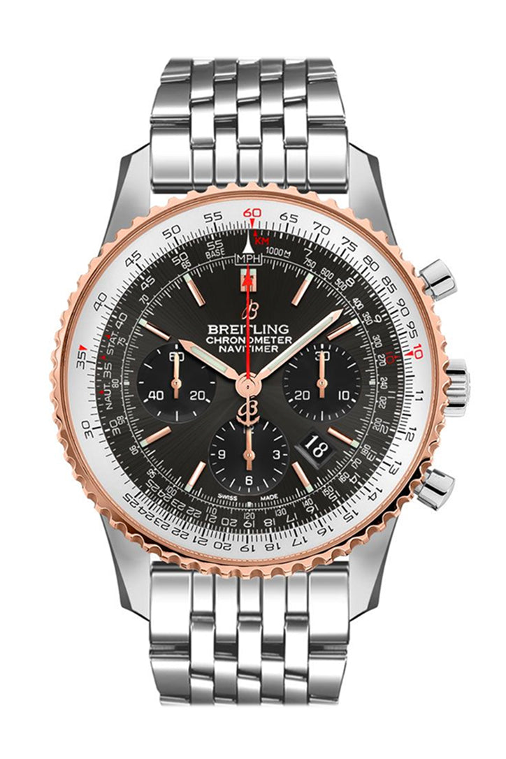 BRE!TLING Navitimer 01 Steel Rose gold Stainless Steel UB0121211 F1A1
