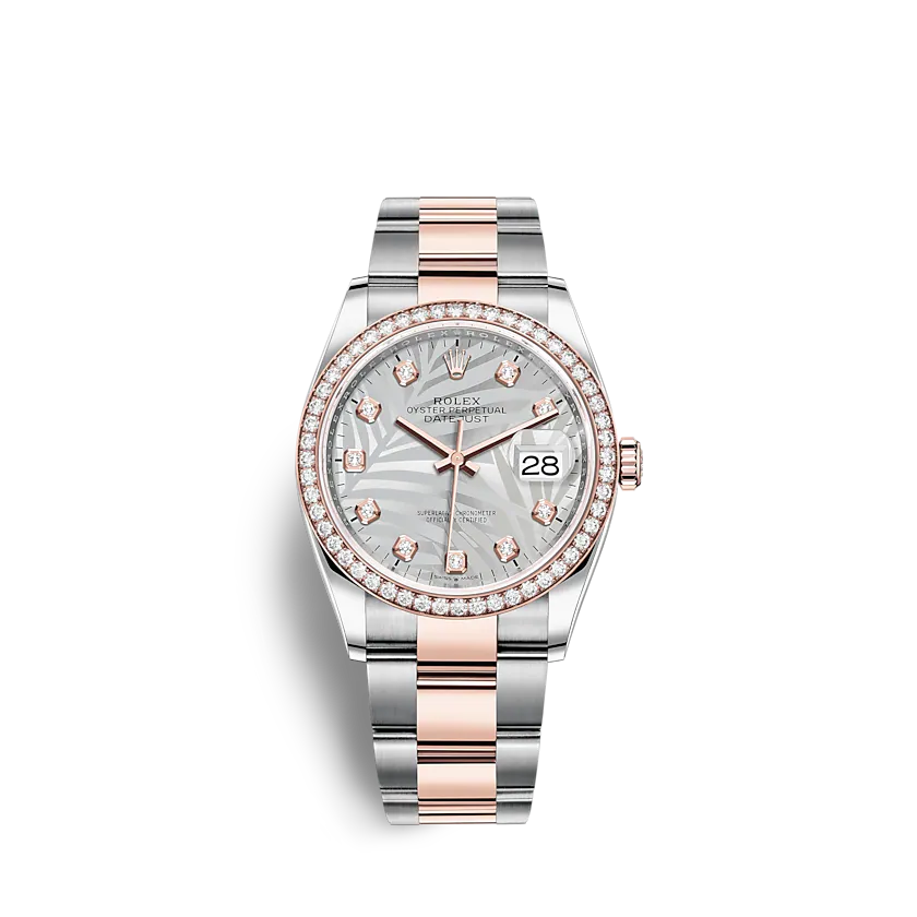 rol€x Datejust 126281RBR 36mm Silver