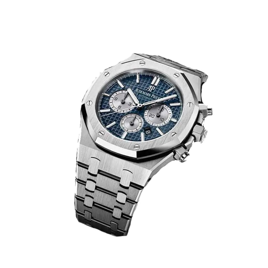 Audemars Piguet Royal Oak 41mm Blue Dial Stainless Steel Bracelet Men's Watch - Orolen