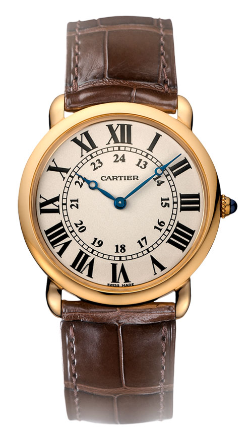 C@RTIER Ronde Louis 18K Pink Gold Watch, W6800251