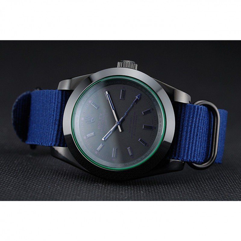 Rolex Milgauss Bamford Blue Nylon Strap 622005 - Orolen
