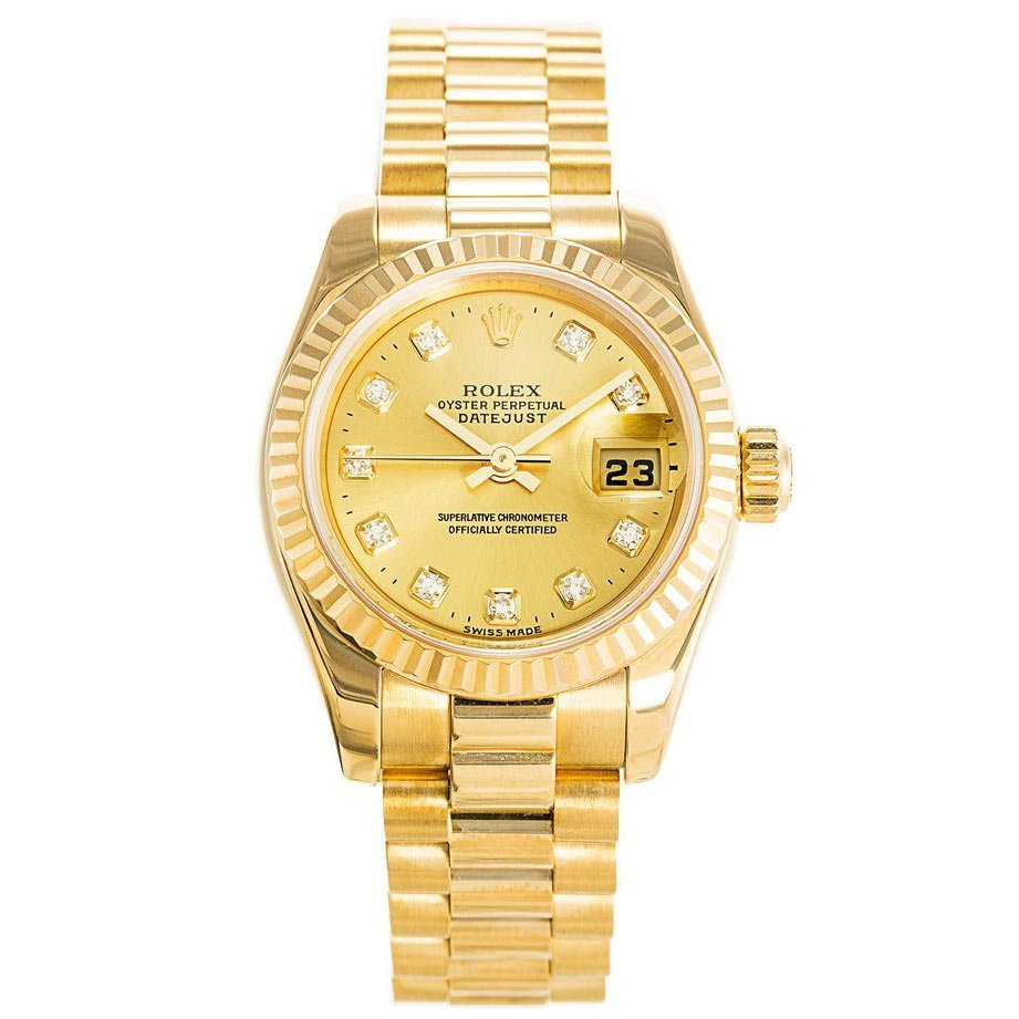 rol€x Datejust Gold Ladies 179178