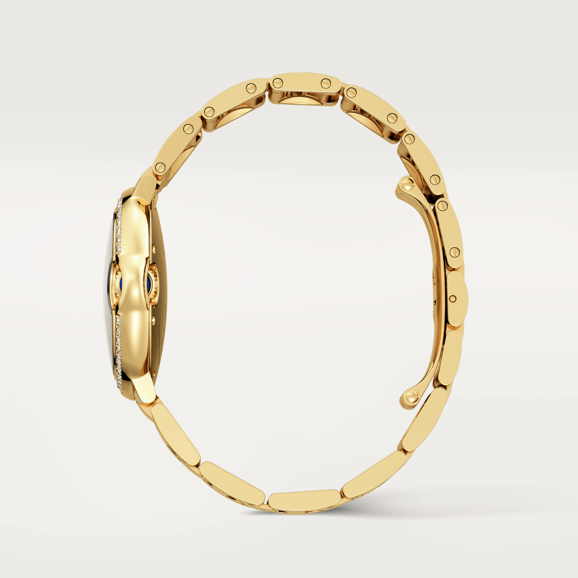 Cartier Ballon Bleu 37 mm 18K Rose Gold & Diamond Lady��s Watch, WJBB0025 - Orolen