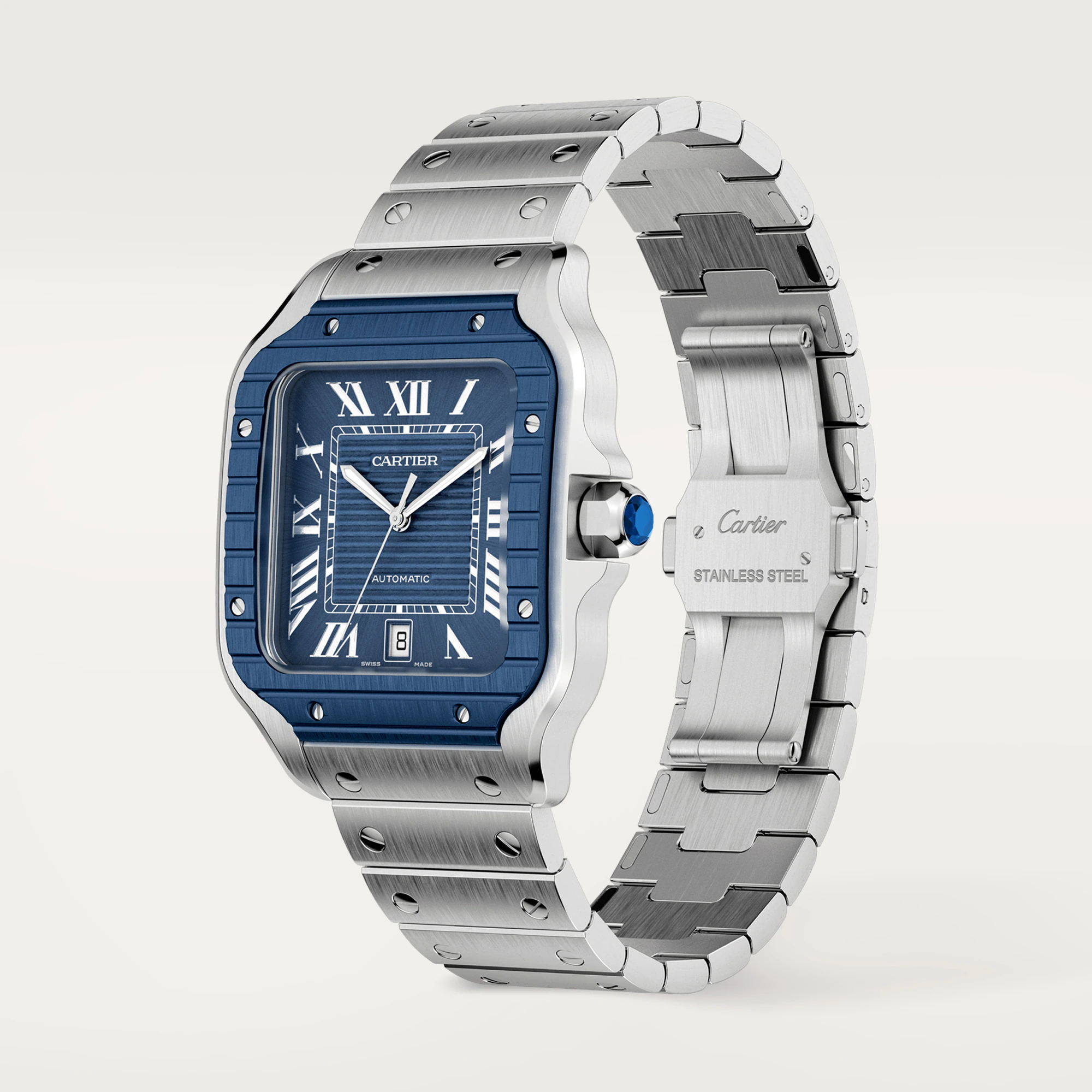 C@RTIER Santos Stainless Steel & PVD Men��s Watch, WSSA0048
