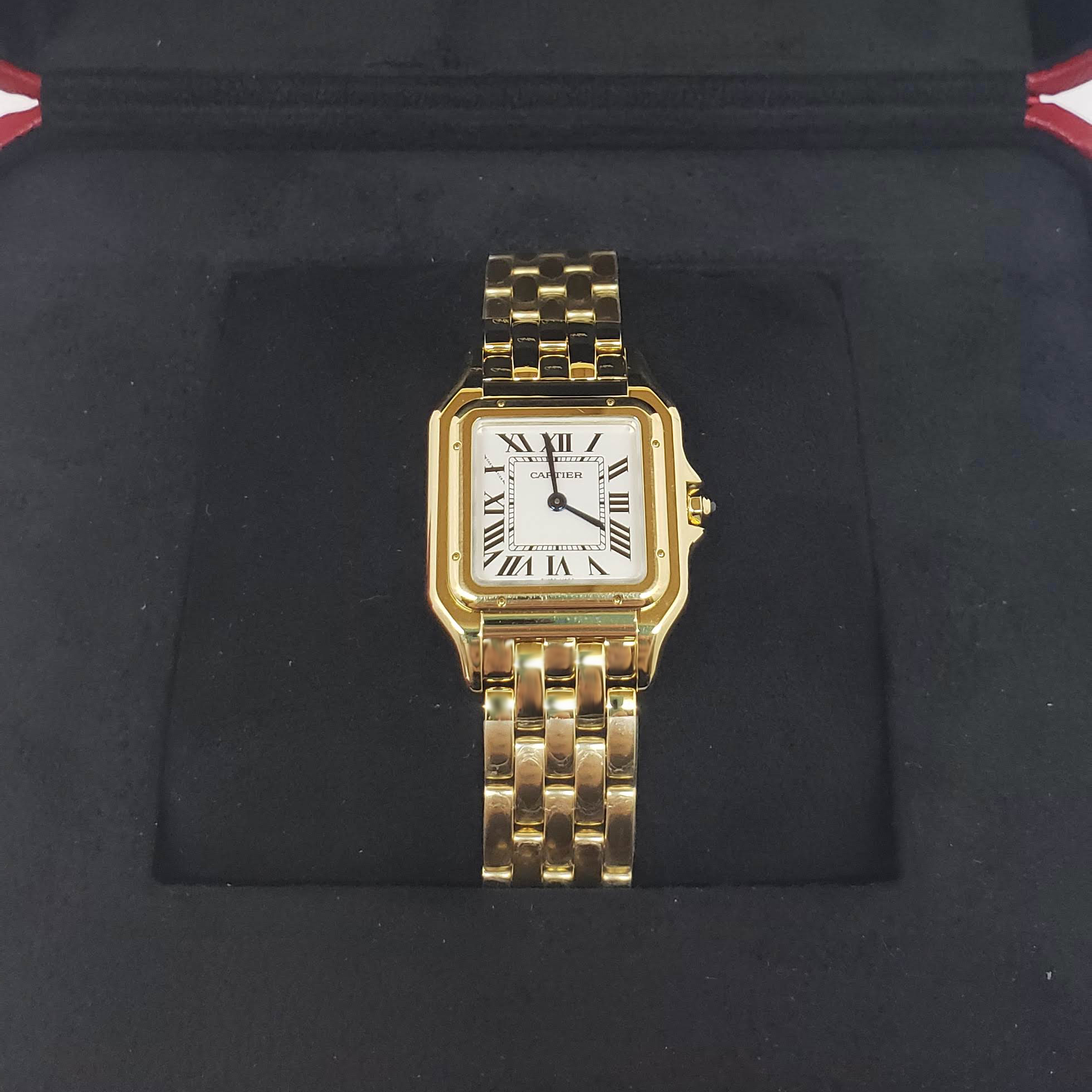 C@RTIER Panth��re 18K Yellow Gold Ladies Watch, WGPN0009