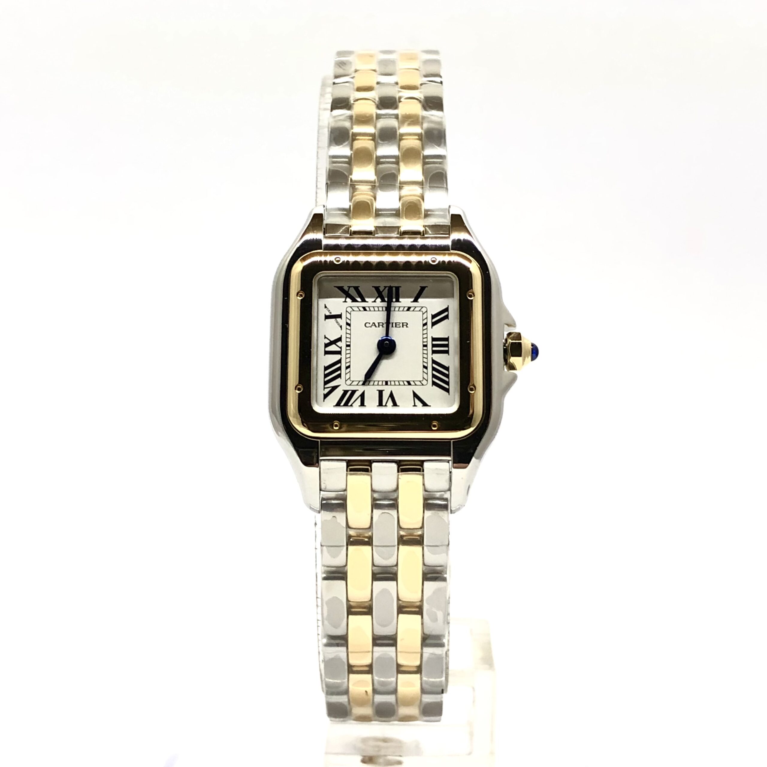 C@RTIER Panth��re Stainless Steel & 18K Yellow Gold Small Model Ladies Watch, W2PN0006