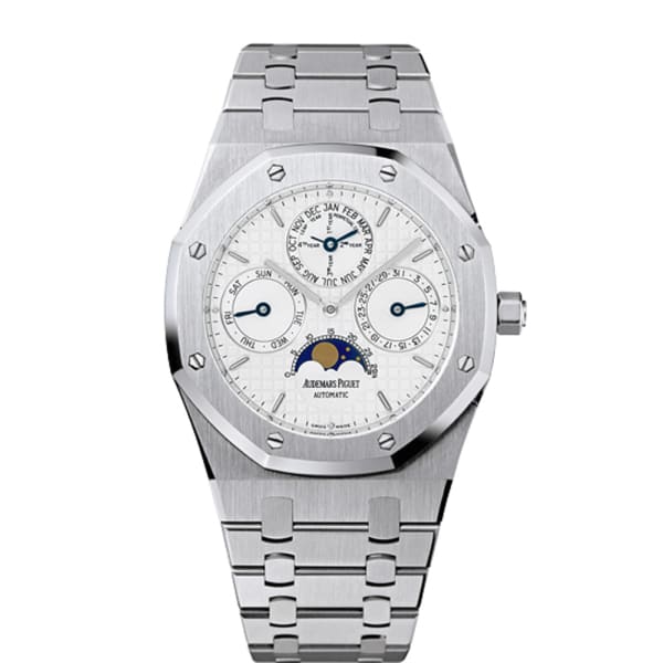 AUDEM@RS P!GUET Royal Oak Perpetual Calendar Stainless Steel Watch 25820ST.OO.0944ST.03