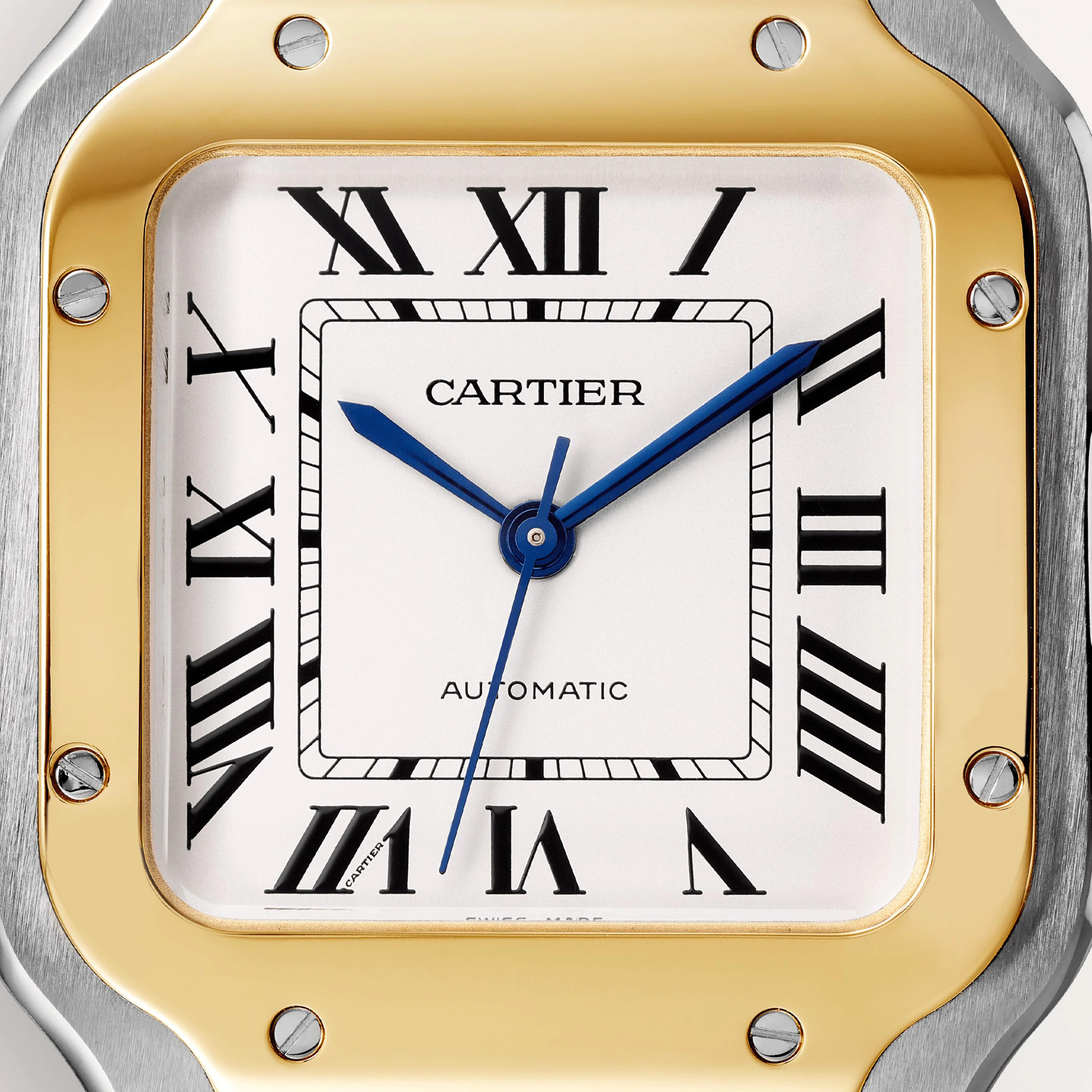 C@RTIER Santos Stainless Steel & Yellow Gold Unisex Watch, W2SA0007