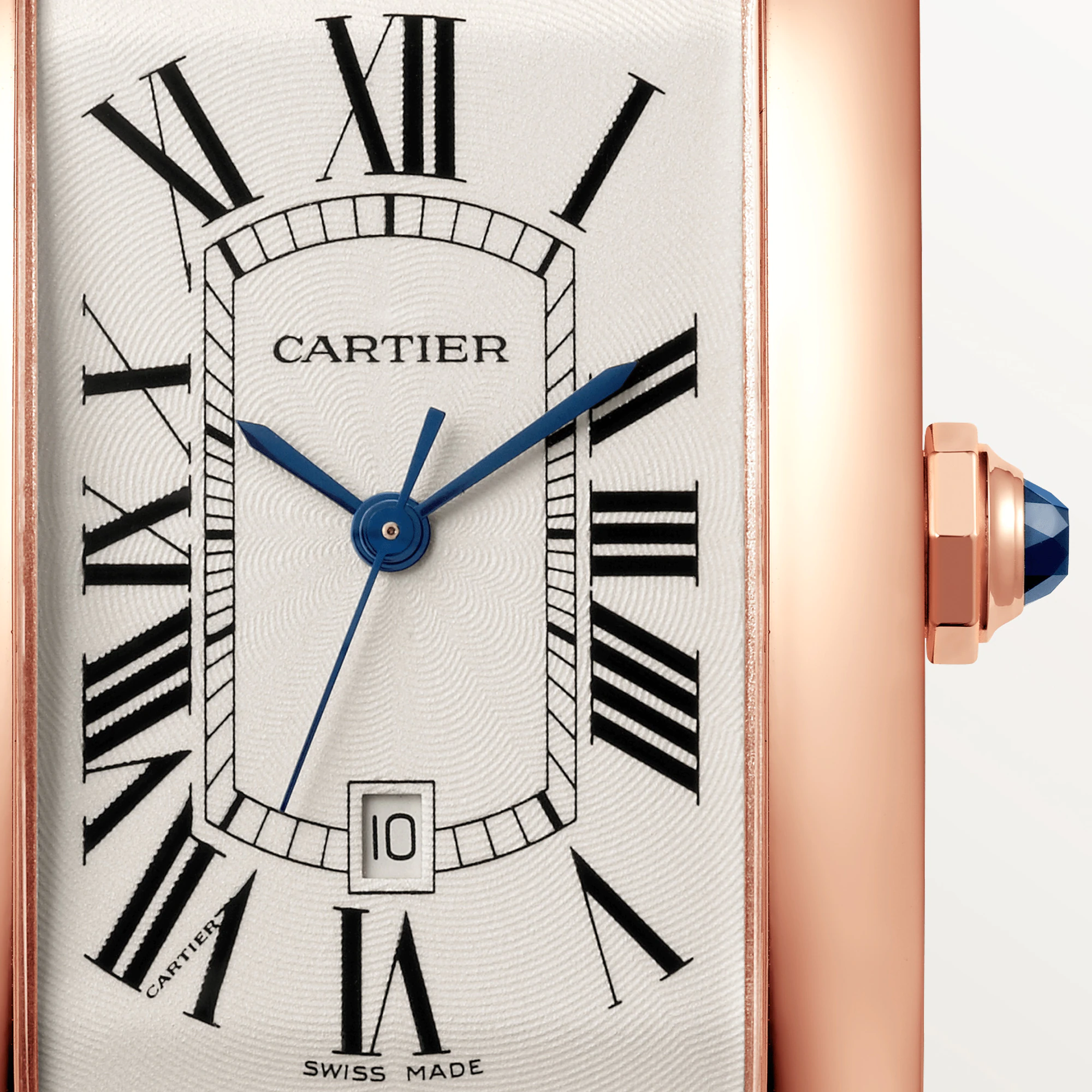 C@RTIER Tank Rose Gold Men��s Watch, WGTA0047