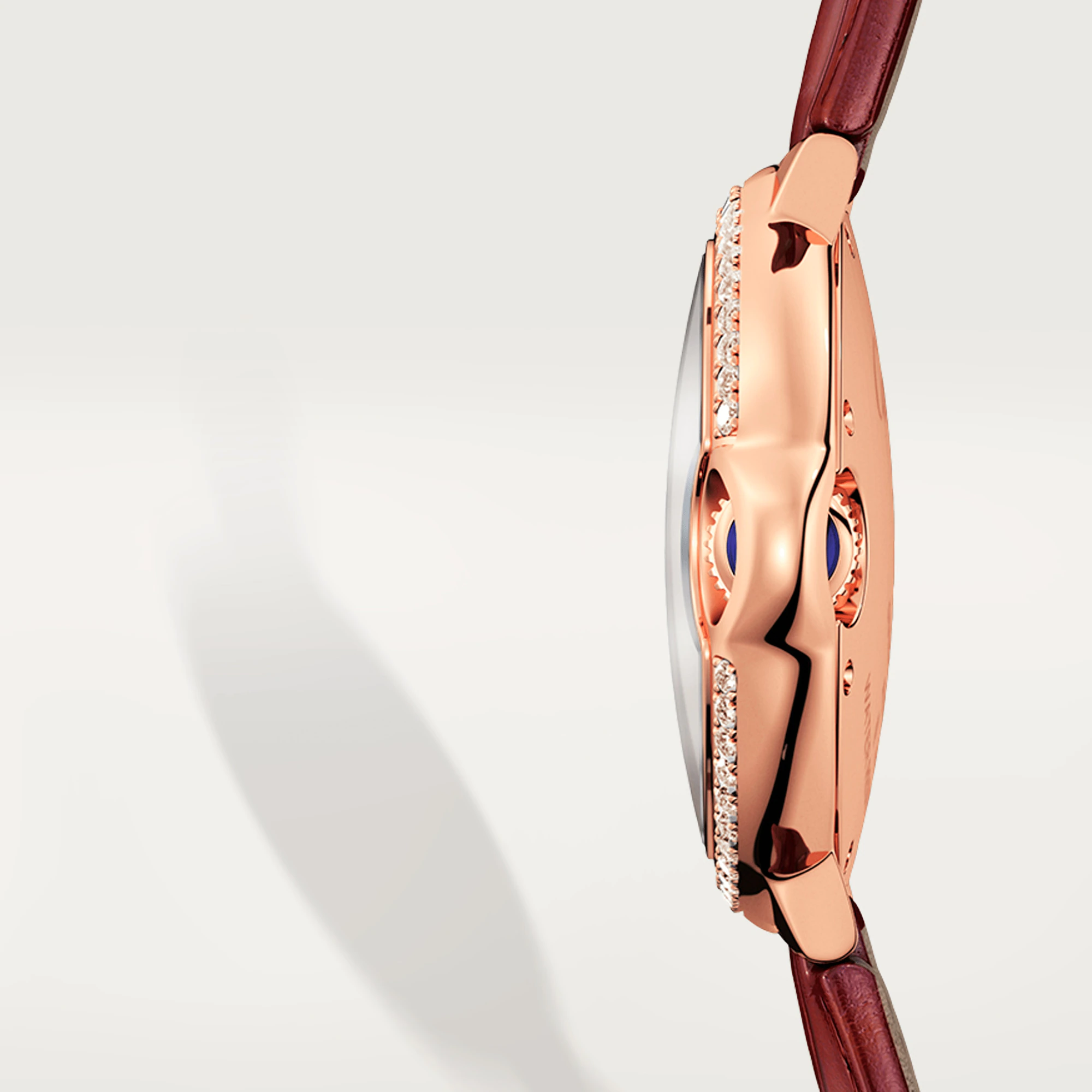 C@RTIER Ballon Bleu 40mm Rose Gold & Diamond Unisex Watch, WJBB0056