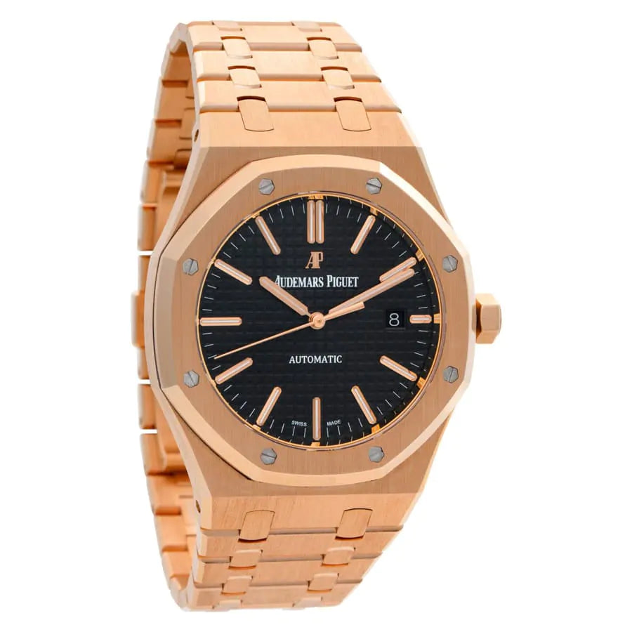 AUDEM@RS P!GUET Royal Oak Selfwinding Automatic 41MM Black Dial Watch