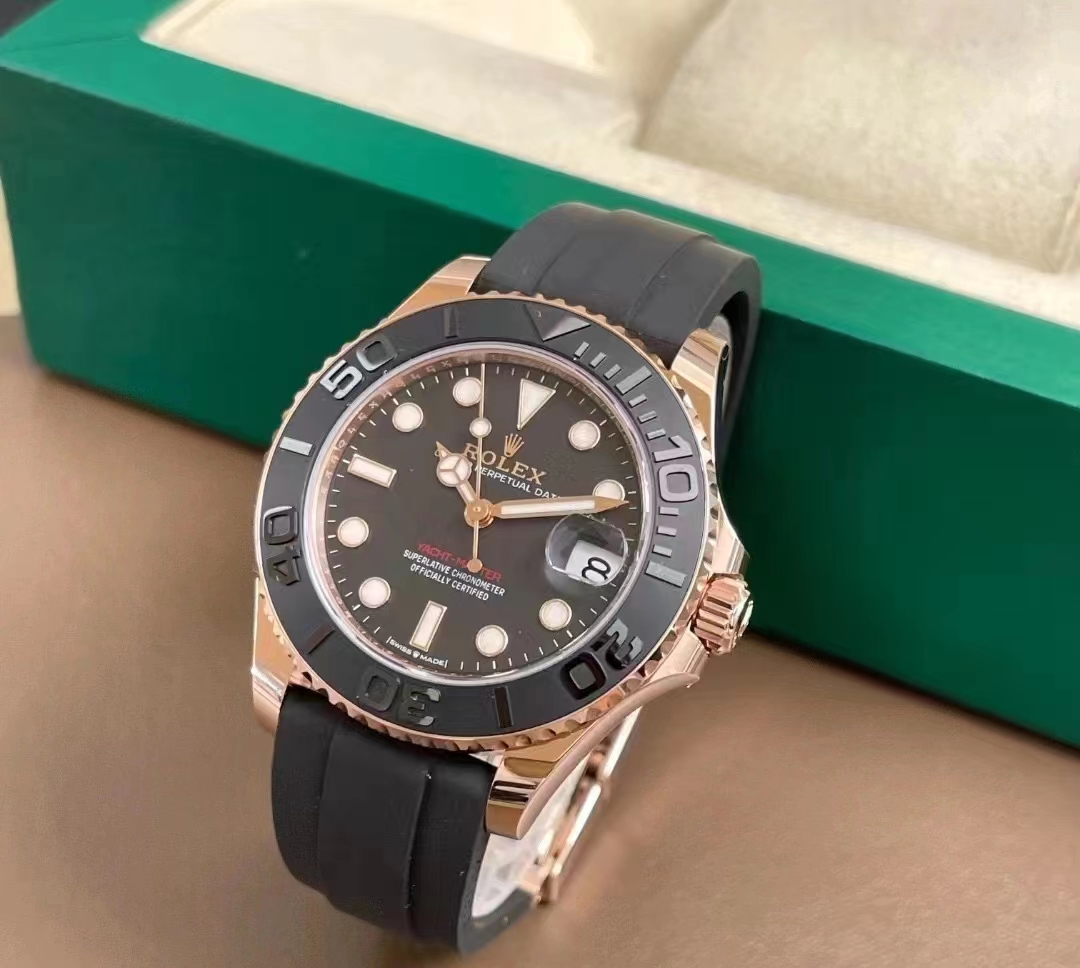 Rolex Black Yacht Prestige m226659 White Gold Black Pan Noodle - Orolen