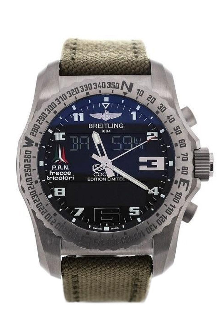 BRE!TLING Professional Cockpit Limited Edition Men's Watch EB50102W/BE38/105W