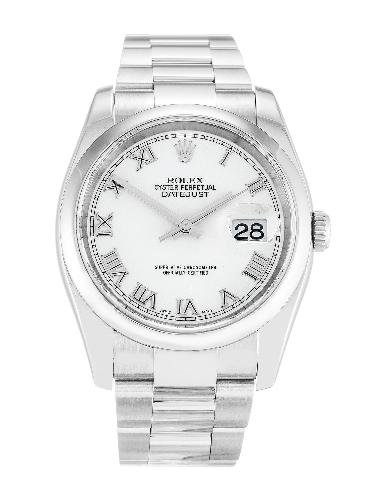 rol€x Datejust White Dial 116200