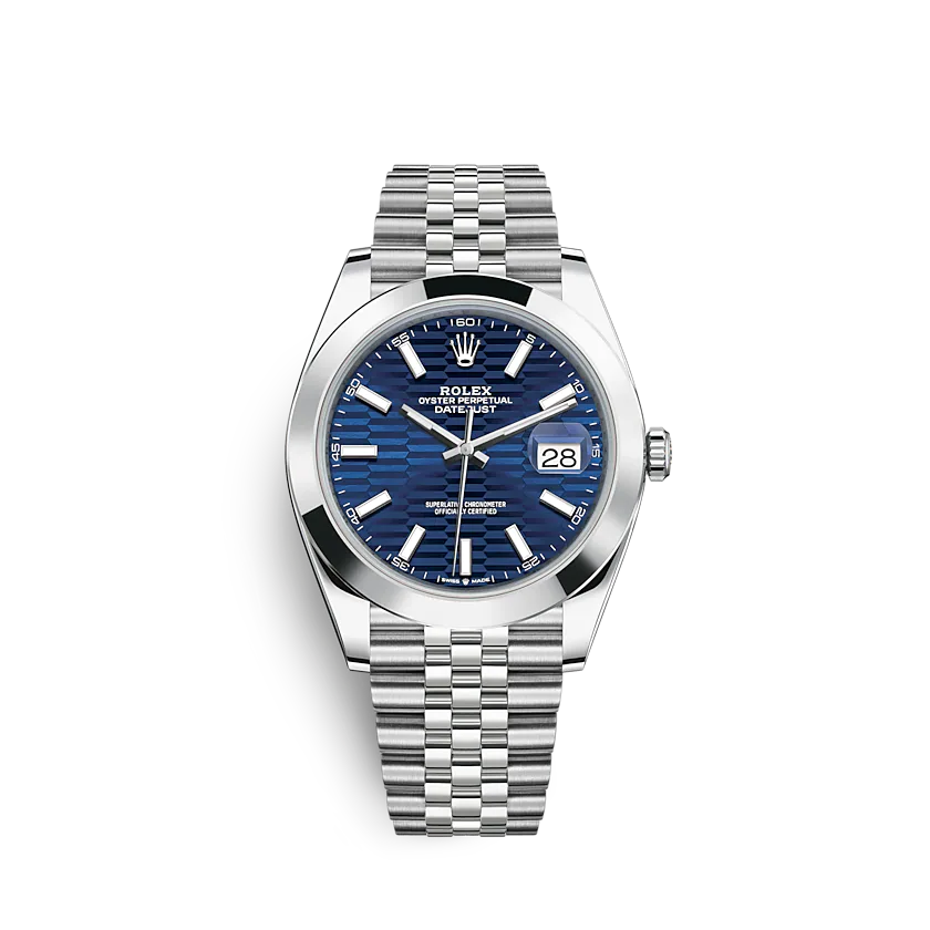 rol€x Datejust 126300 41mm Bright blue (Jubilee)