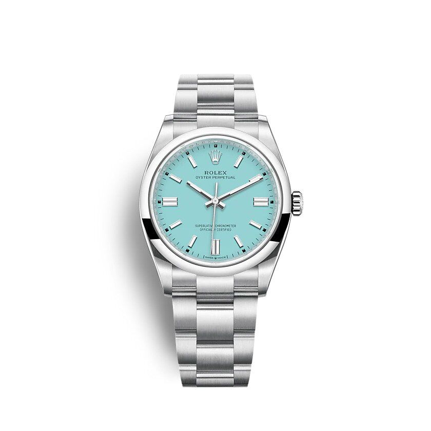 rol€x Oyster Perpetual 36mm Turquoise blue
