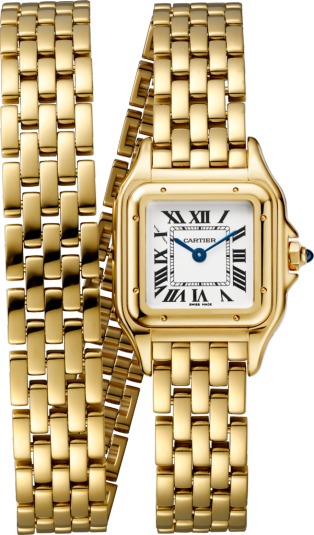 C@RTIER Panth��re 18K Yellow Gold Ladies Watch, WGPN0013